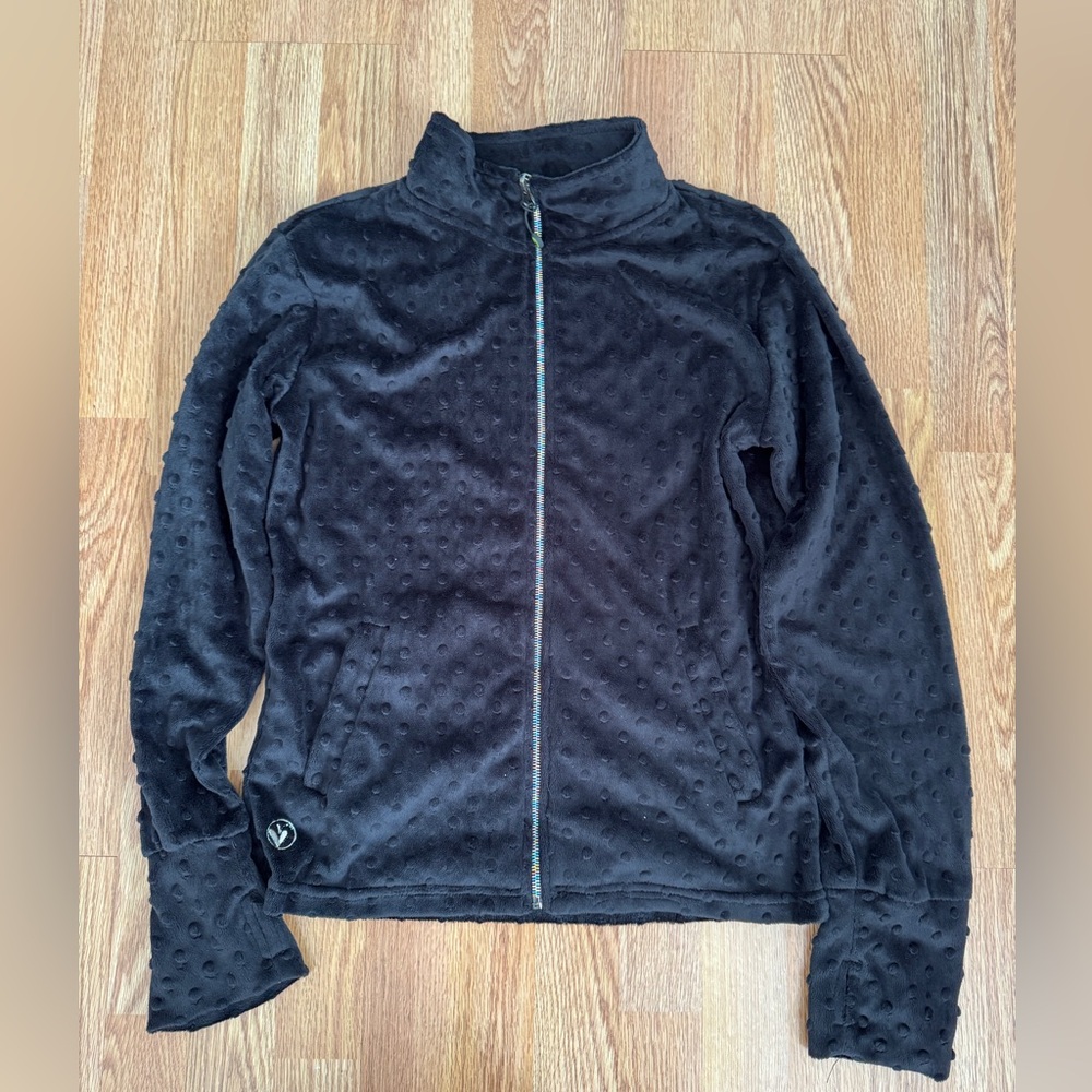 Limeapple Minky Bubble jacket size youth M NWT